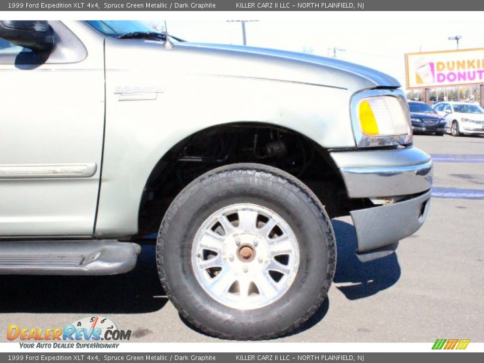 1999 Ford Expedition XLT 4x4 Spruce Green Metallic / Dark Graphite Photo #30