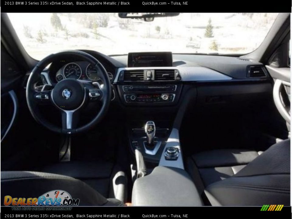 2013 BMW 3 Series 335i xDrive Sedan Black Sapphire Metallic / Black Photo #4