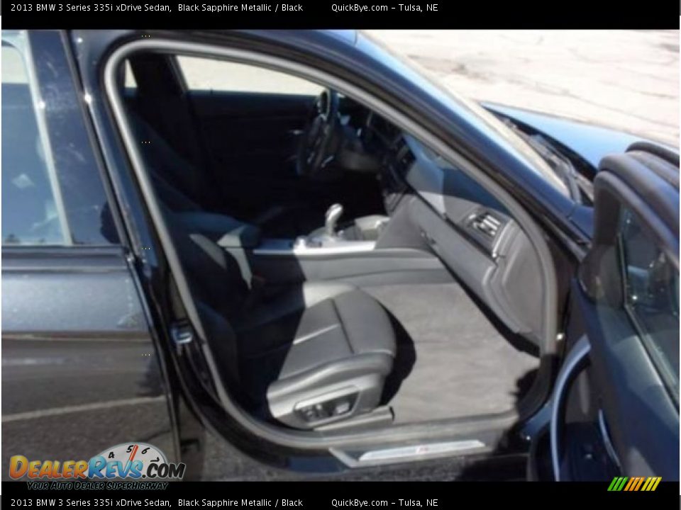 2013 BMW 3 Series 335i xDrive Sedan Black Sapphire Metallic / Black Photo #6