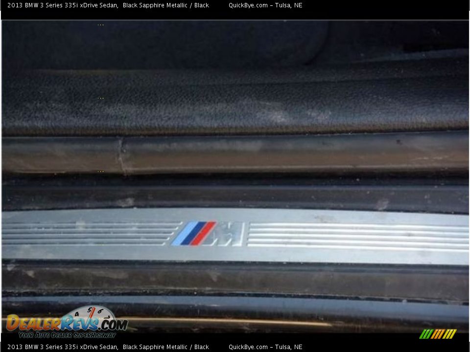 2013 BMW 3 Series 335i xDrive Sedan Black Sapphire Metallic / Black Photo #8