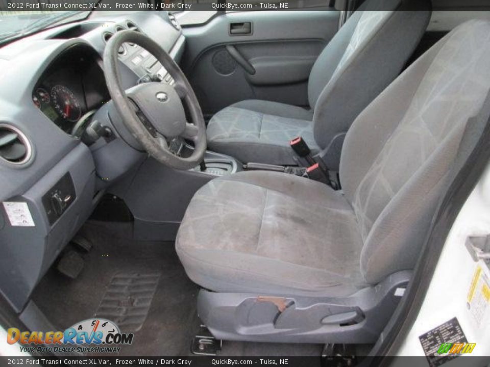2012 Ford Transit Connect XL Van Frozen White / Dark Grey Photo #3