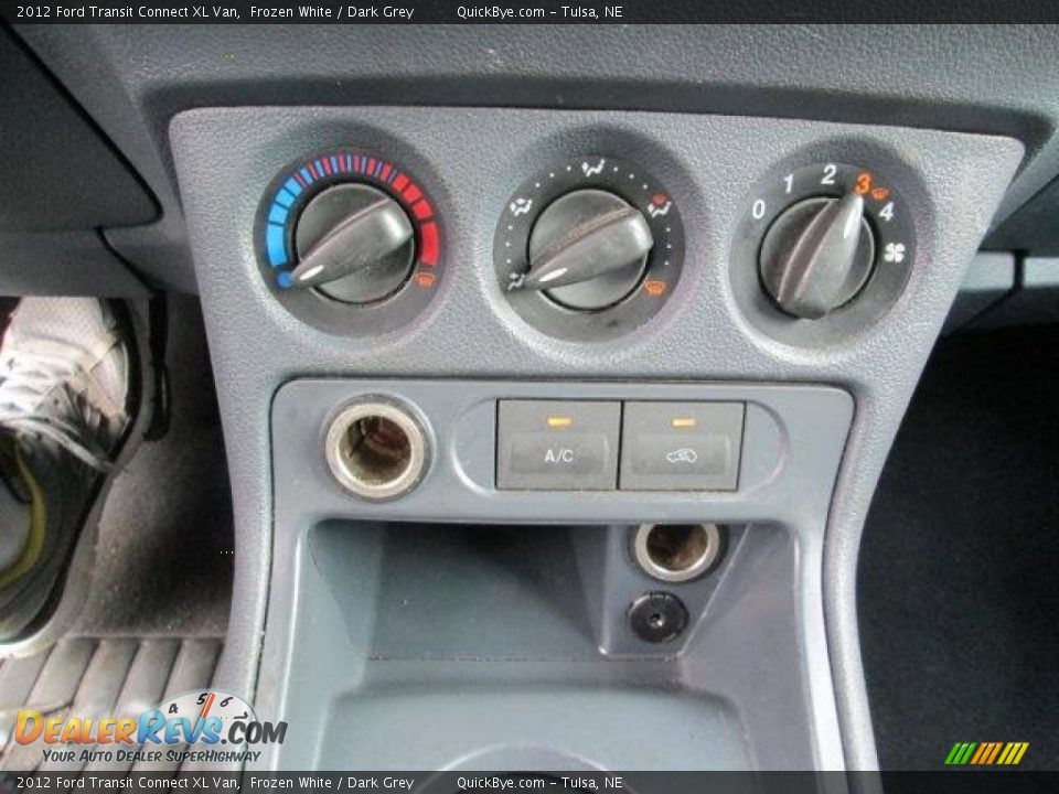 2012 Ford Transit Connect XL Van Frozen White / Dark Grey Photo #4
