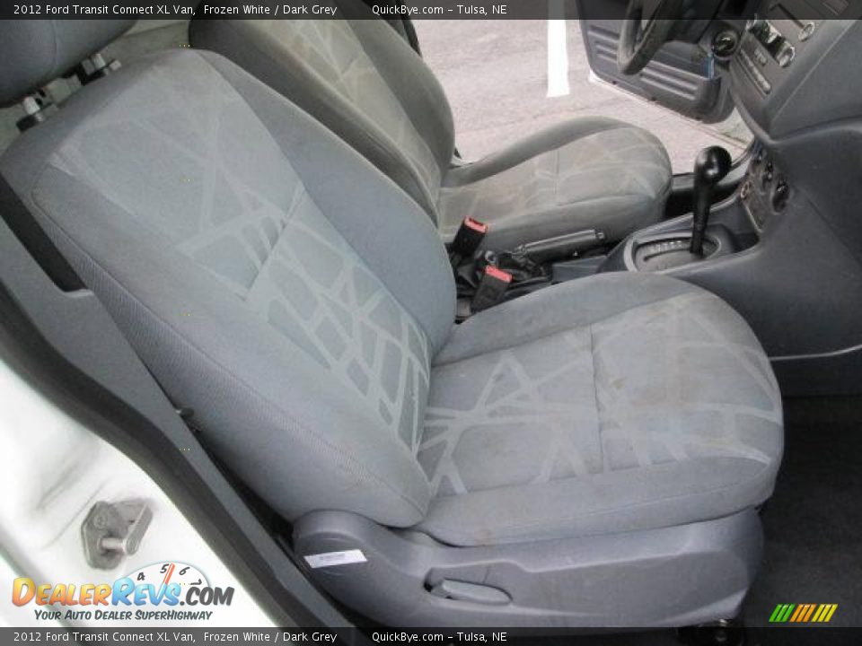2012 Ford Transit Connect XL Van Frozen White / Dark Grey Photo #6
