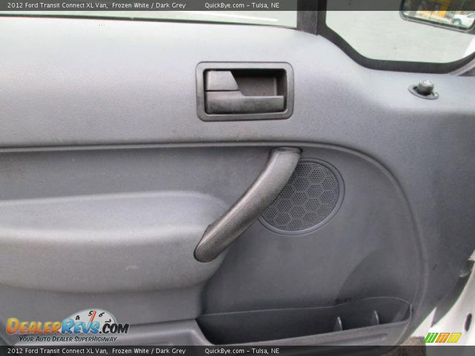 2012 Ford Transit Connect XL Van Frozen White / Dark Grey Photo #9