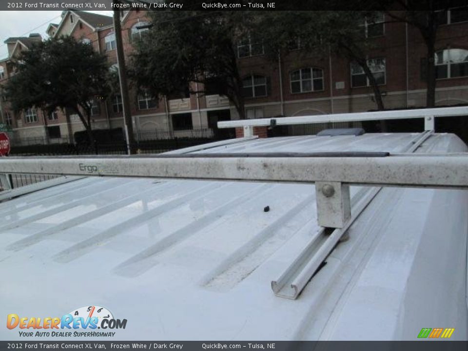2012 Ford Transit Connect XL Van Frozen White / Dark Grey Photo #11