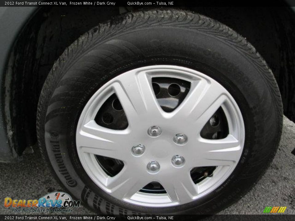 2012 Ford Transit Connect XL Van Frozen White / Dark Grey Photo #12