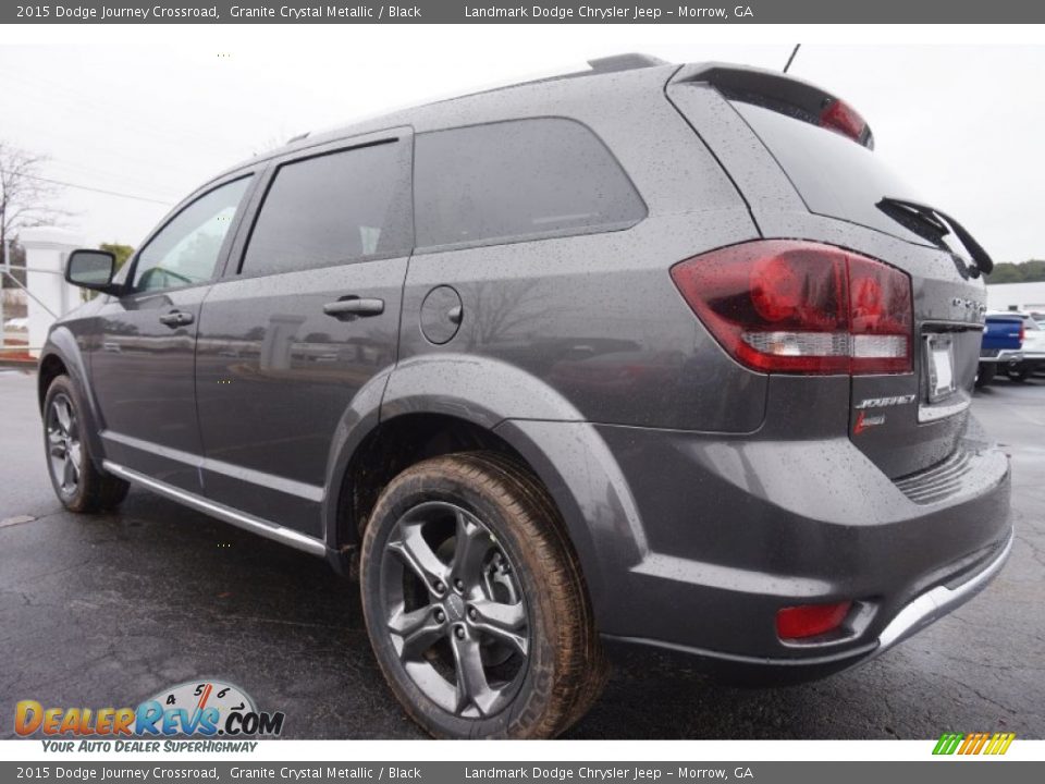2015 Dodge Journey Crossroad Granite Crystal Metallic / Black Photo #2