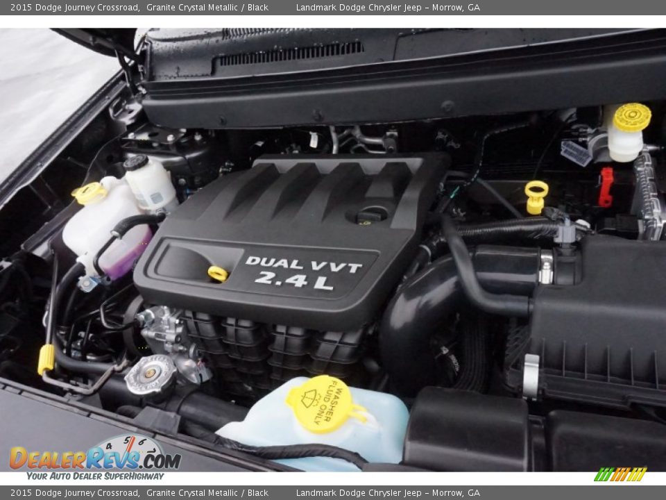 2015 Dodge Journey Crossroad Granite Crystal Metallic / Black Photo #8