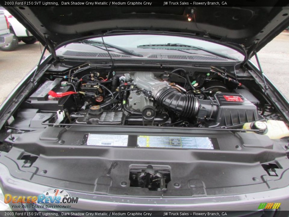 2003 Ford F150 SVT Lightning 5.4 Liter SVT Supercharged SOHC 16-Valve Triton V8 Engine Photo #13