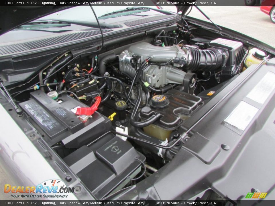 2003 Ford F150 SVT Lightning 5.4 Liter SVT Supercharged SOHC 16-Valve Triton V8 Engine Photo #14