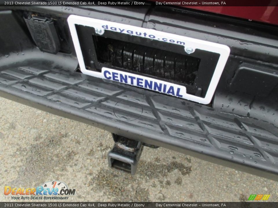 2013 Chevrolet Silverado 1500 LS Extended Cab 4x4 Deep Ruby Metallic / Ebony Photo #7