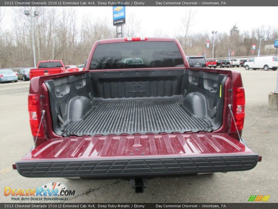 2013 Chevrolet Silverado 1500 LS Extended Cab 4x4 Deep Ruby Metallic / Ebony Photo #8