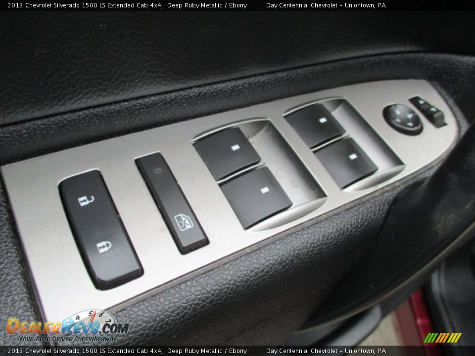 2013 Chevrolet Silverado 1500 LS Extended Cab 4x4 Deep Ruby Metallic / Ebony Photo #18