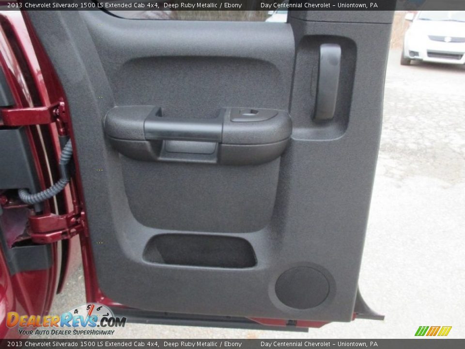 2013 Chevrolet Silverado 1500 LS Extended Cab 4x4 Deep Ruby Metallic / Ebony Photo #20