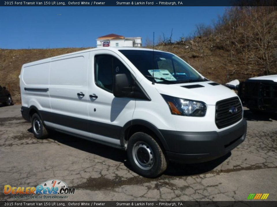 Front 3/4 View of 2015 Ford Transit Van 150 LR Long Photo #1