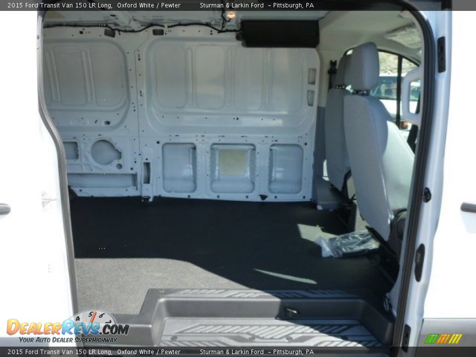 2015 Ford Transit Van 150 LR Long Oxford White / Pewter Photo #4