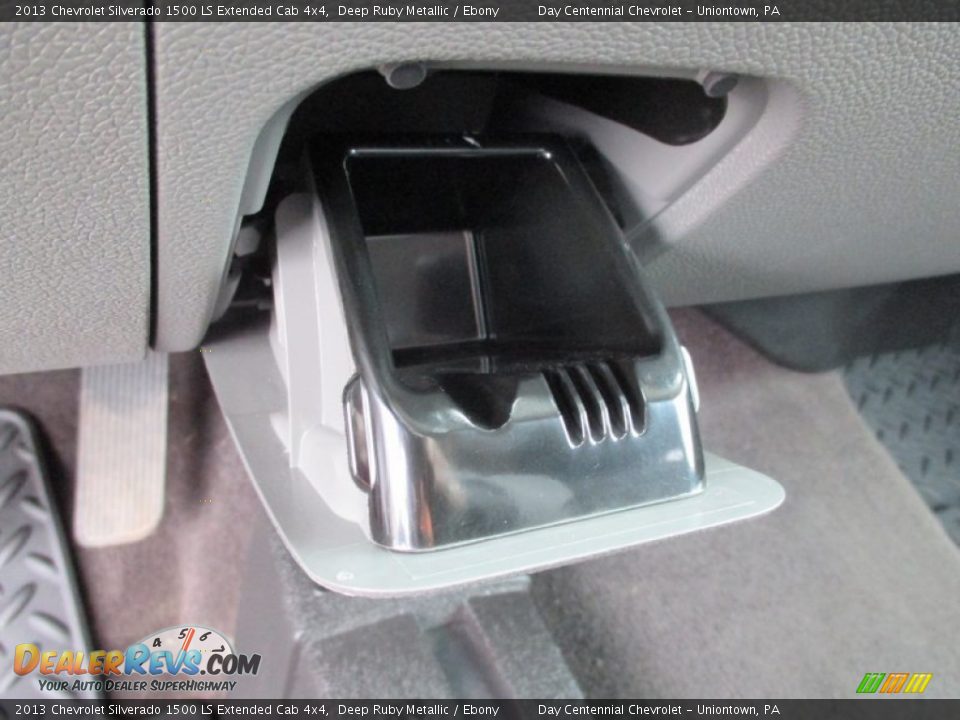 2013 Chevrolet Silverado 1500 LS Extended Cab 4x4 Deep Ruby Metallic / Ebony Photo #26