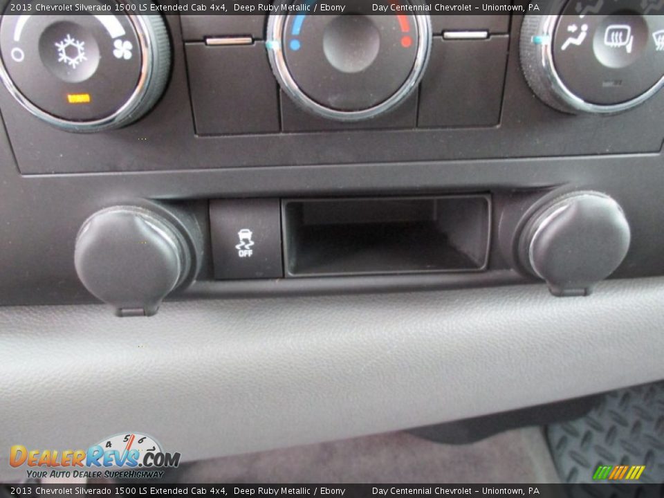 2013 Chevrolet Silverado 1500 LS Extended Cab 4x4 Deep Ruby Metallic / Ebony Photo #27