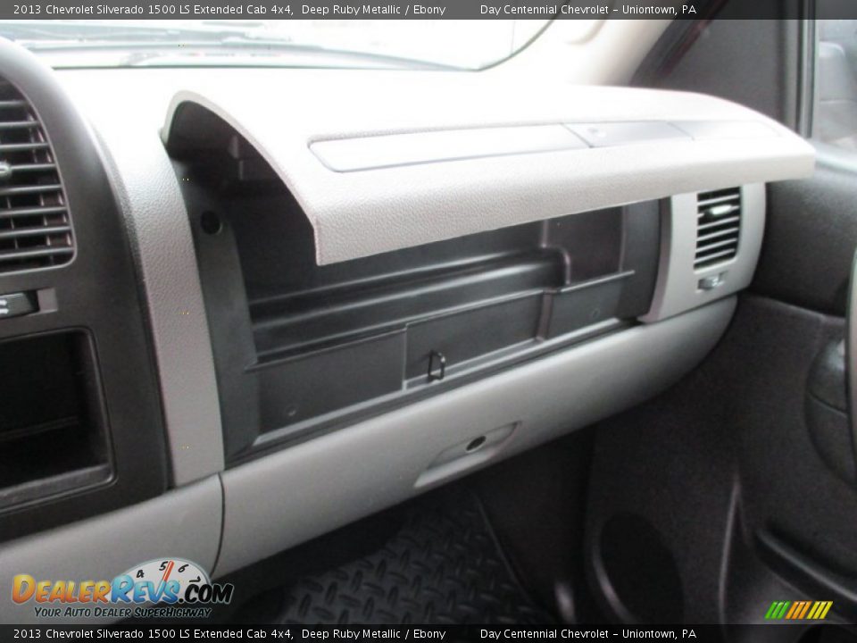 2013 Chevrolet Silverado 1500 LS Extended Cab 4x4 Deep Ruby Metallic / Ebony Photo #30