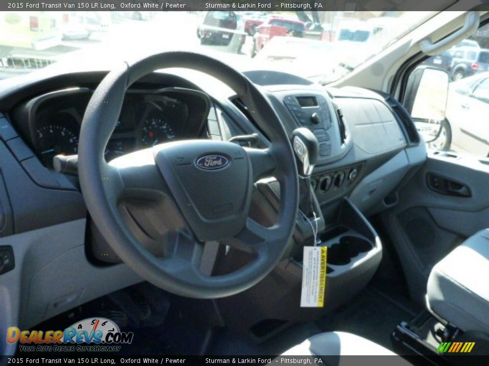 Dashboard of 2015 Ford Transit Van 150 LR Long Photo #11