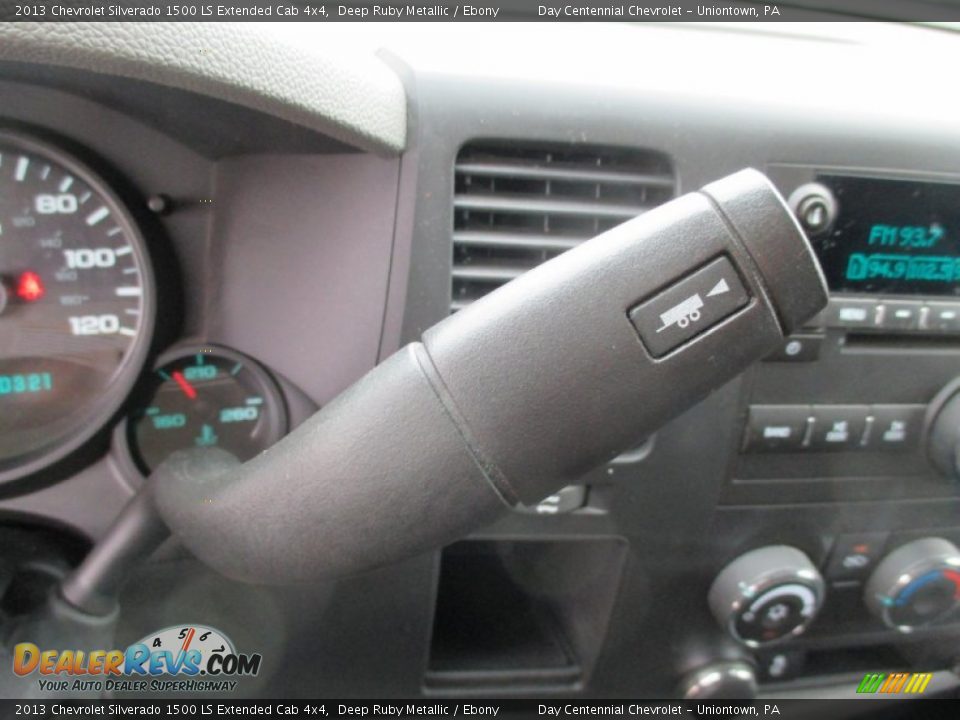 2013 Chevrolet Silverado 1500 LS Extended Cab 4x4 Deep Ruby Metallic / Ebony Photo #34