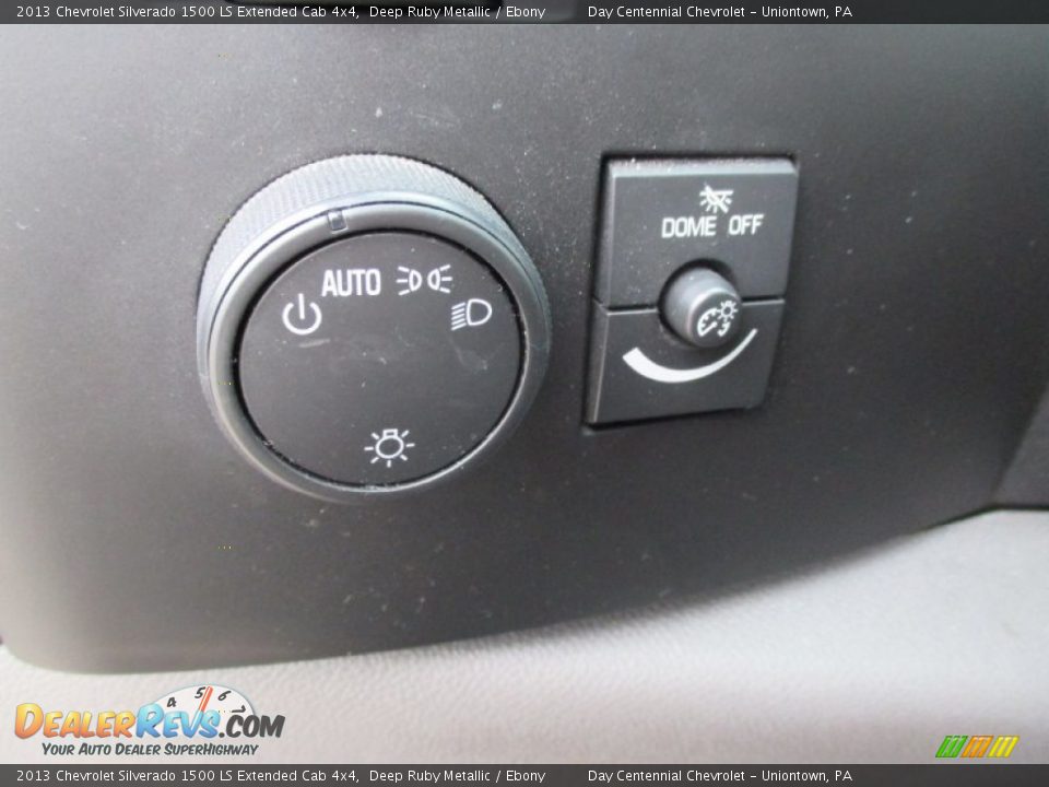 2013 Chevrolet Silverado 1500 LS Extended Cab 4x4 Deep Ruby Metallic / Ebony Photo #36