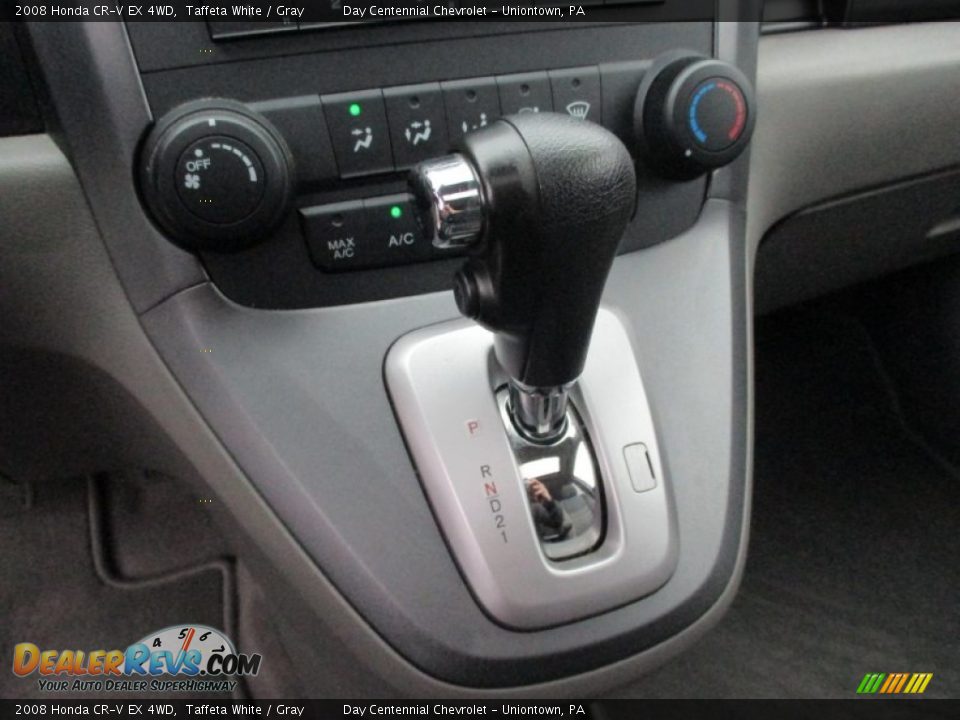 2008 Honda CR-V EX 4WD Taffeta White / Gray Photo #24