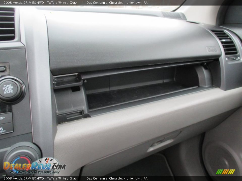 2008 Honda CR-V EX 4WD Taffeta White / Gray Photo #30