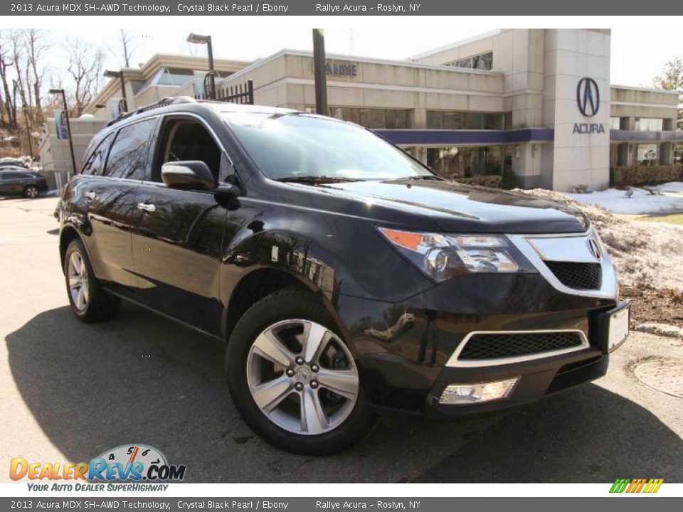 2013 Acura MDX SH-AWD Technology Crystal Black Pearl / Ebony Photo #1