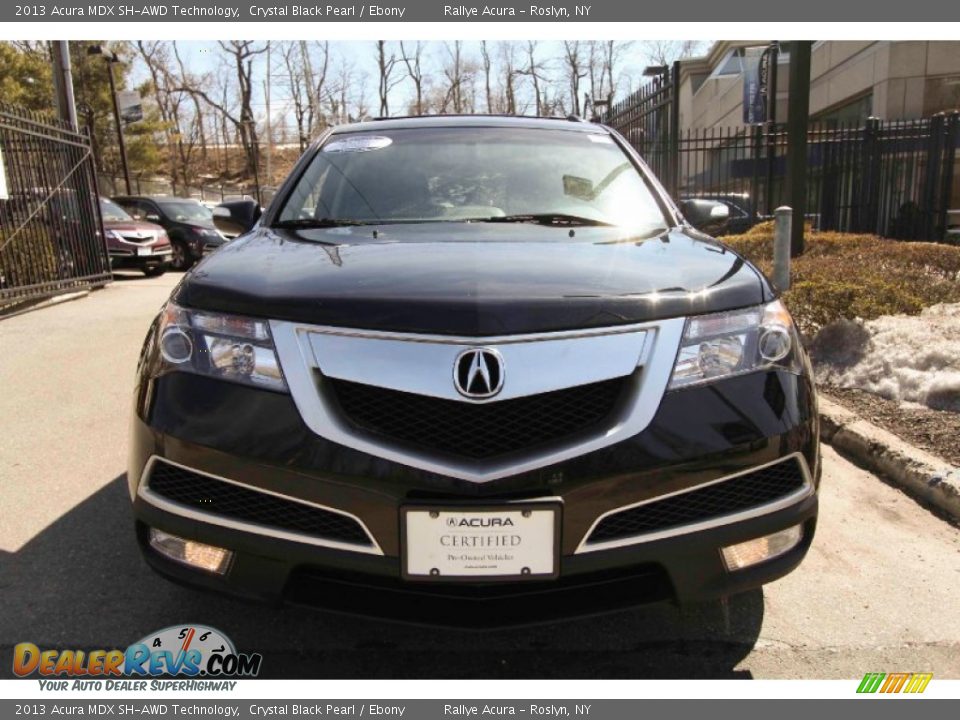 2013 Acura MDX SH-AWD Technology Crystal Black Pearl / Ebony Photo #2