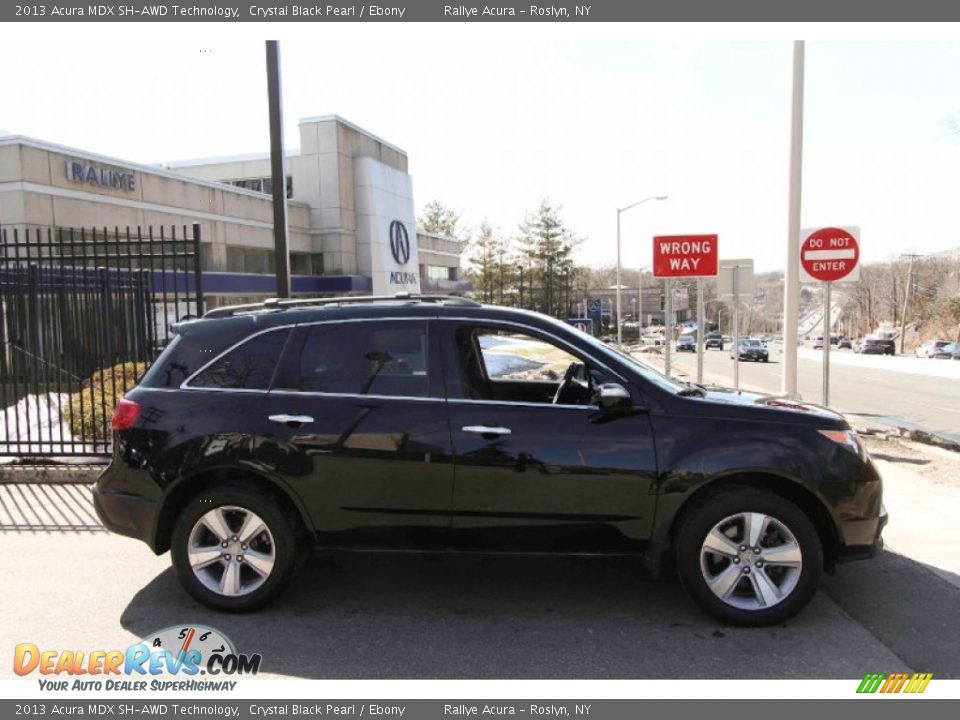 2013 Acura MDX SH-AWD Technology Crystal Black Pearl / Ebony Photo #3
