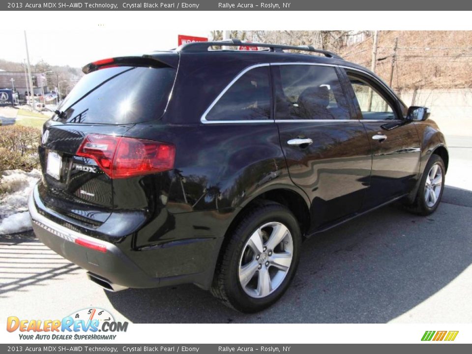 2013 Acura MDX SH-AWD Technology Crystal Black Pearl / Ebony Photo #4