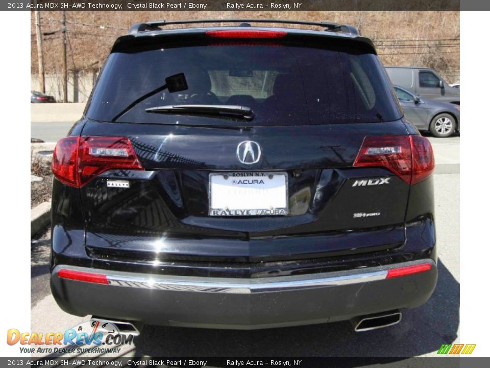 2013 Acura MDX SH-AWD Technology Crystal Black Pearl / Ebony Photo #5
