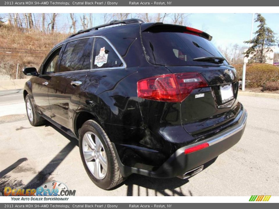 2013 Acura MDX SH-AWD Technology Crystal Black Pearl / Ebony Photo #6