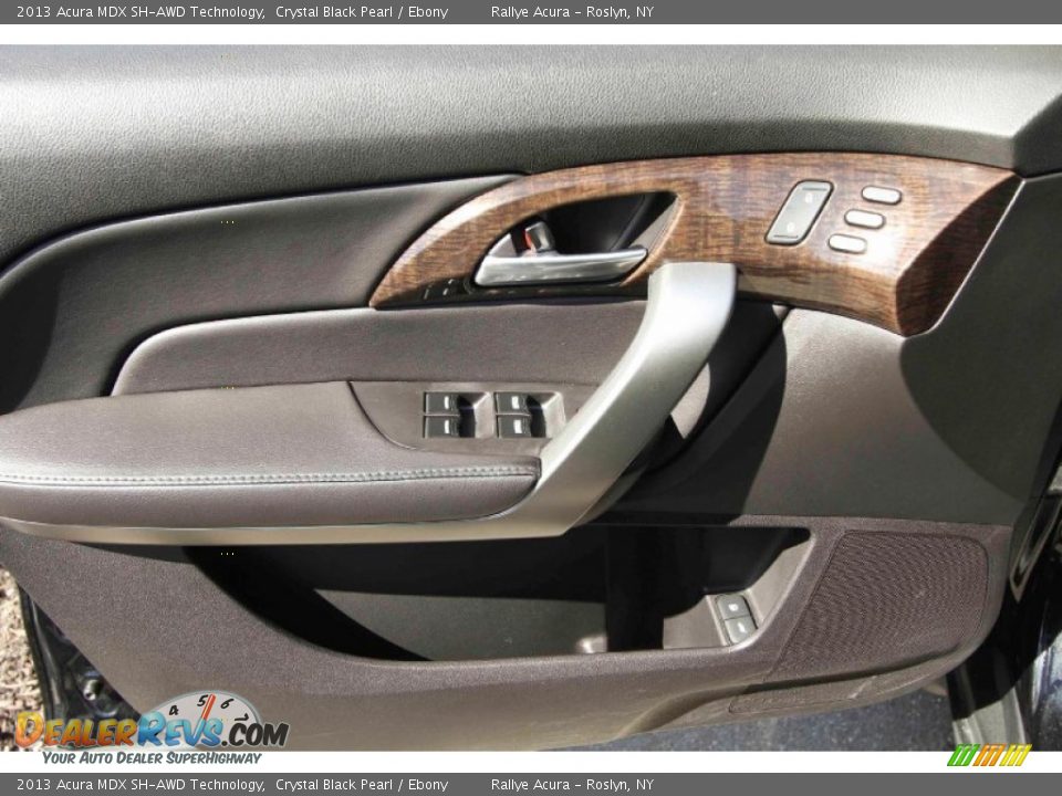 2013 Acura MDX SH-AWD Technology Crystal Black Pearl / Ebony Photo #7