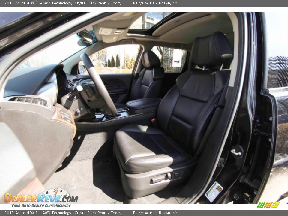 2013 Acura MDX SH-AWD Technology Crystal Black Pearl / Ebony Photo #8