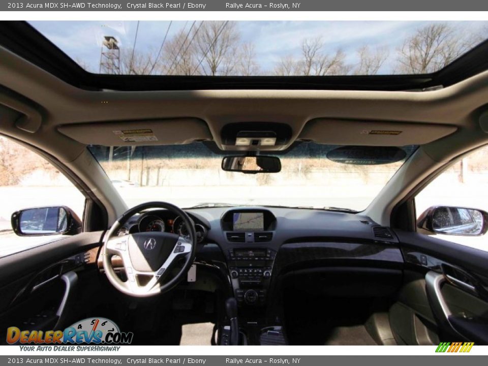 2013 Acura MDX SH-AWD Technology Crystal Black Pearl / Ebony Photo #10