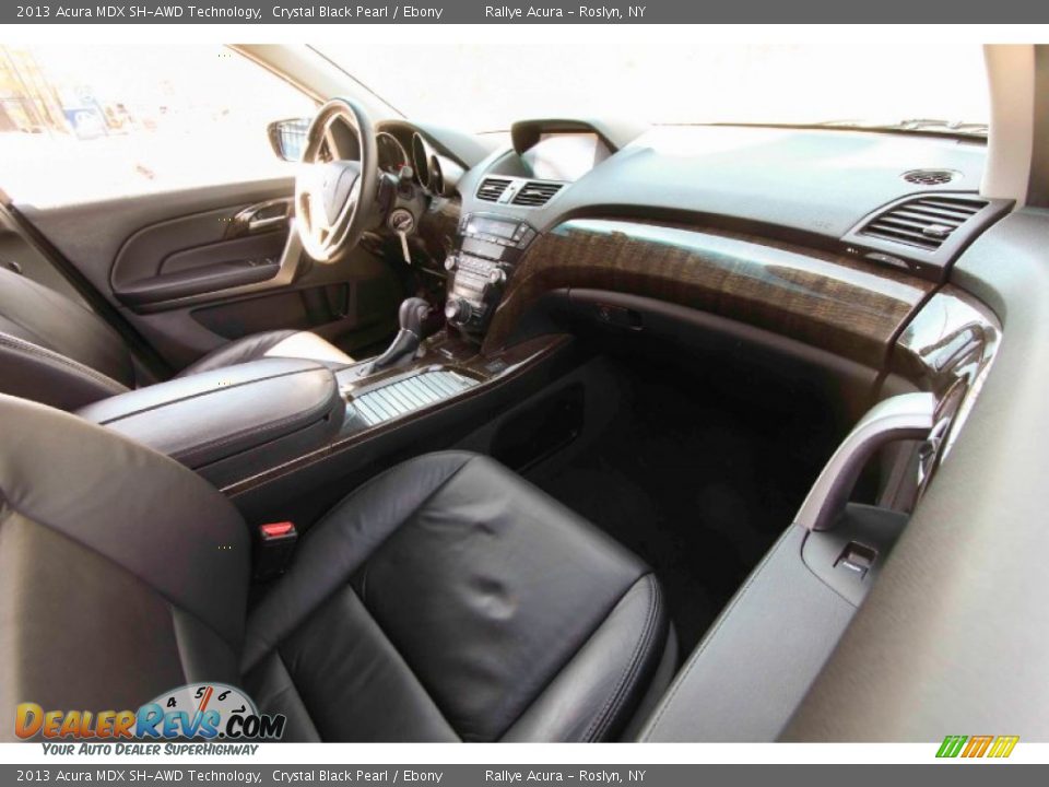 2013 Acura MDX SH-AWD Technology Crystal Black Pearl / Ebony Photo #11