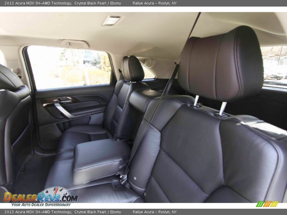 2013 Acura MDX SH-AWD Technology Crystal Black Pearl / Ebony Photo #16