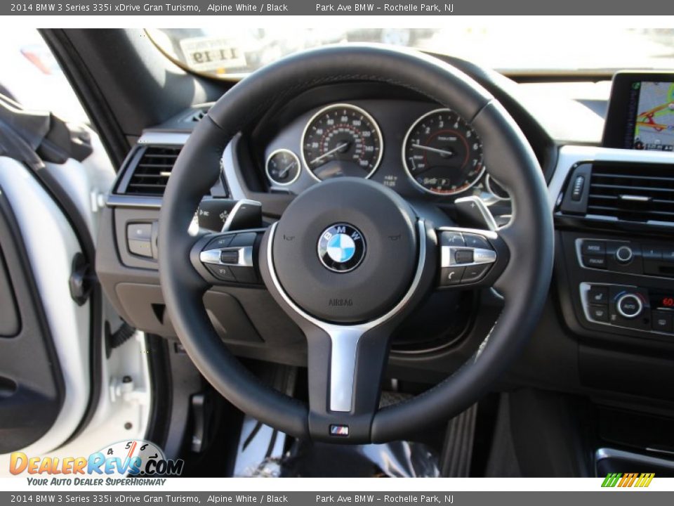 2014 BMW 3 Series 335i xDrive Gran Turismo Alpine White / Black Photo #19
