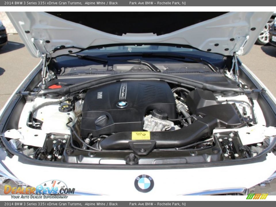 2014 BMW 3 Series 335i xDrive Gran Turismo Alpine White / Black Photo #31