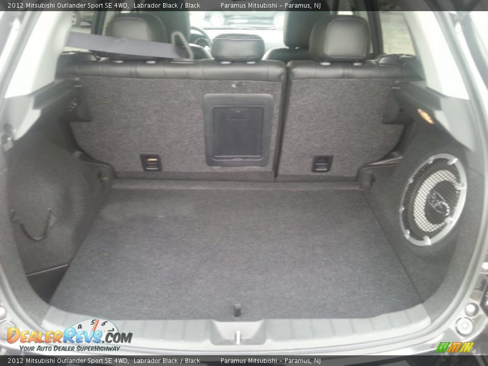 2012 Mitsubishi Outlander Sport SE 4WD Labrador Black / Black Photo #7