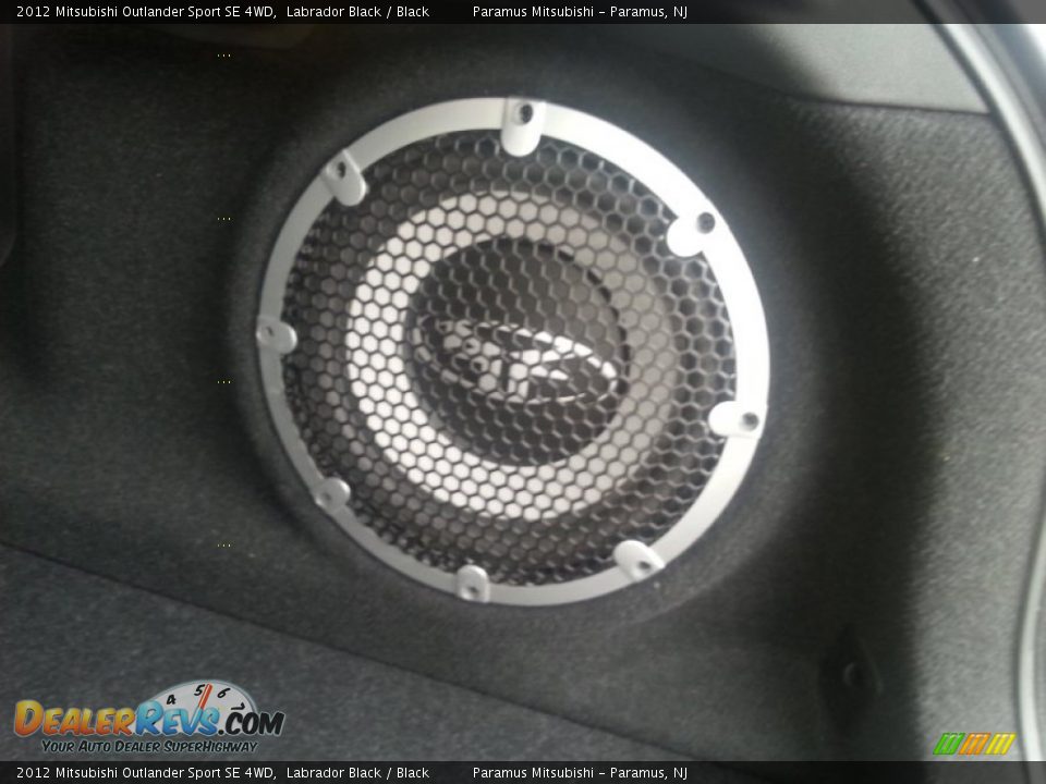 2012 Mitsubishi Outlander Sport SE 4WD Labrador Black / Black Photo #8