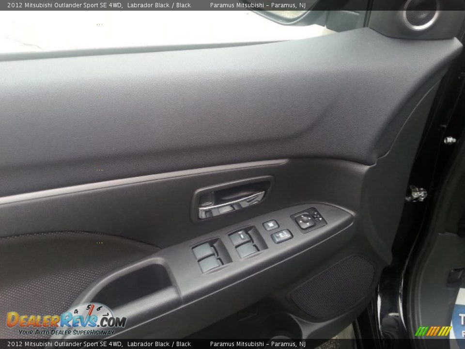 2012 Mitsubishi Outlander Sport SE 4WD Labrador Black / Black Photo #11