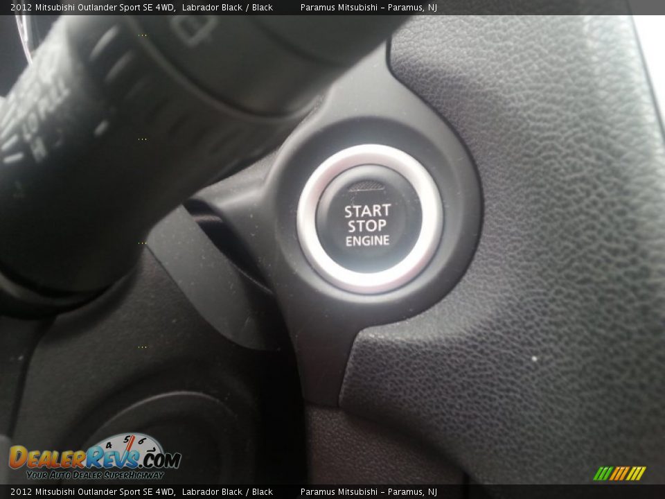 2012 Mitsubishi Outlander Sport SE 4WD Labrador Black / Black Photo #15