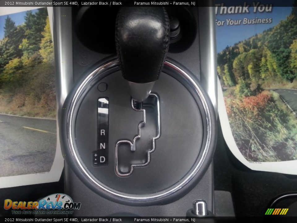 2012 Mitsubishi Outlander Sport SE 4WD Labrador Black / Black Photo #17