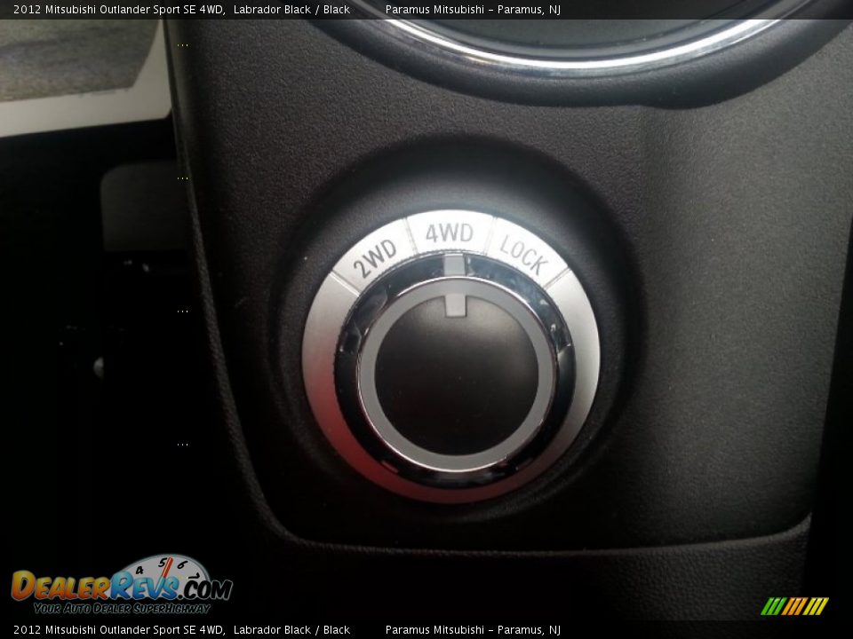 2012 Mitsubishi Outlander Sport SE 4WD Labrador Black / Black Photo #18