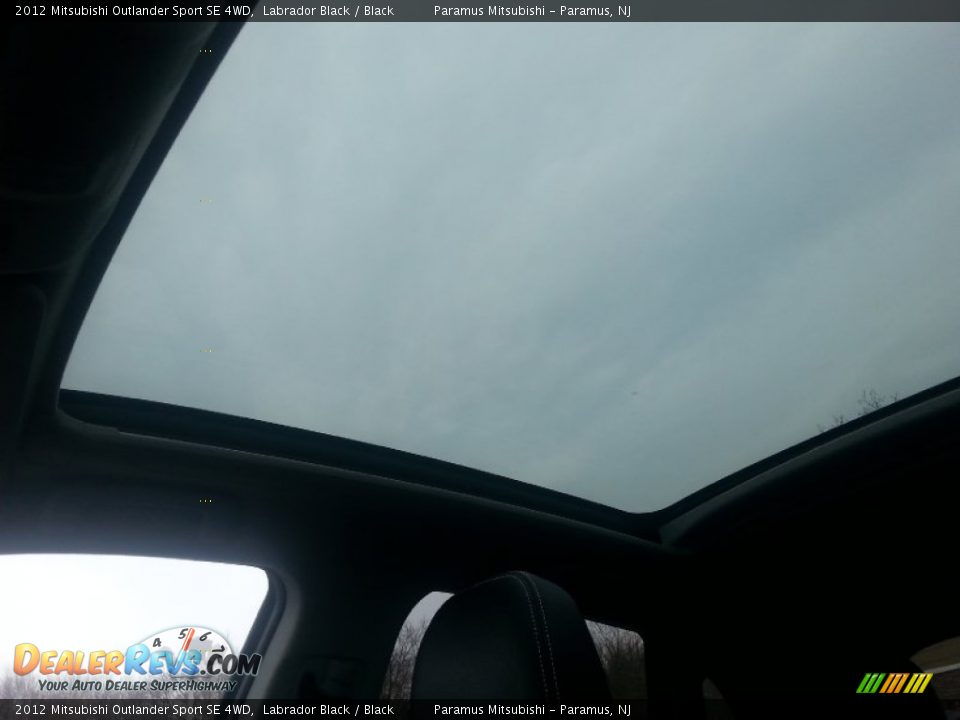 2012 Mitsubishi Outlander Sport SE 4WD Labrador Black / Black Photo #24