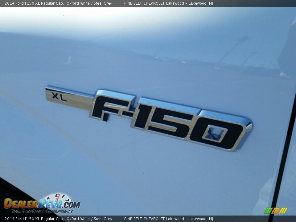 2014 Ford F150 XL Regular Cab Oxford White / Steel Grey Photo #20