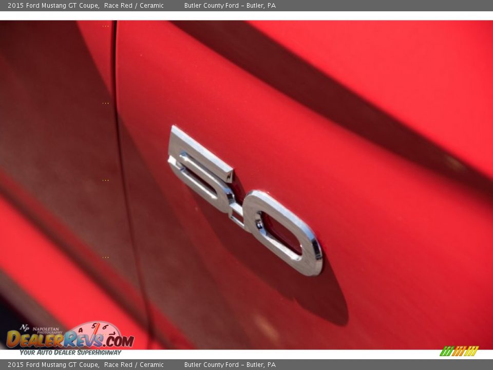 2015 Ford Mustang GT Coupe Race Red / Ceramic Photo #5